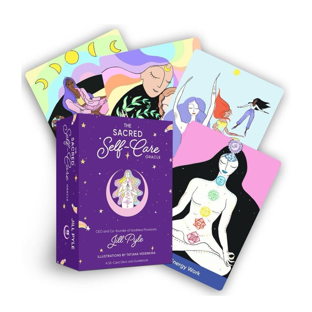 NEW Full Size The Sacred Self-Care Oracle 55 Card Goddess Deck by Jill Pyle